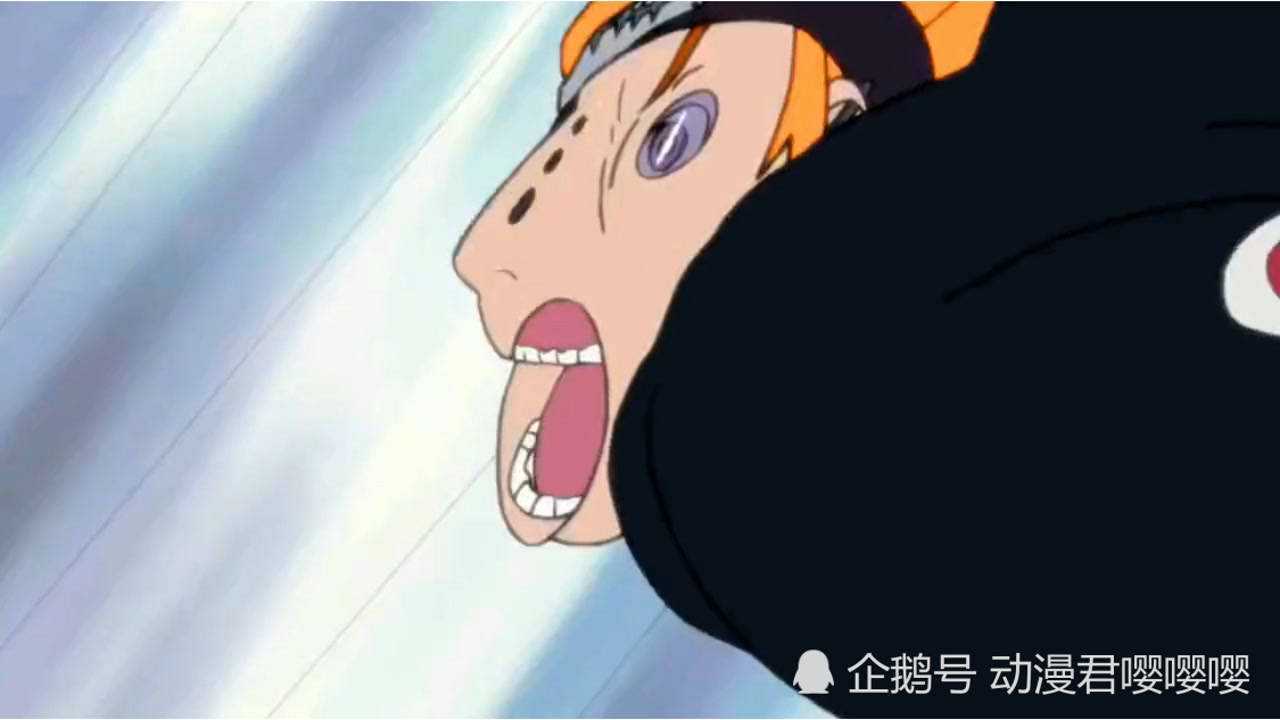 火影忍者名场面:画风崩塌的佩恩合集