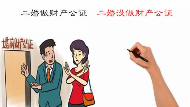 二婚做财产公证VS二婚没做财产公证,后果有什么不同?很精辟扎心