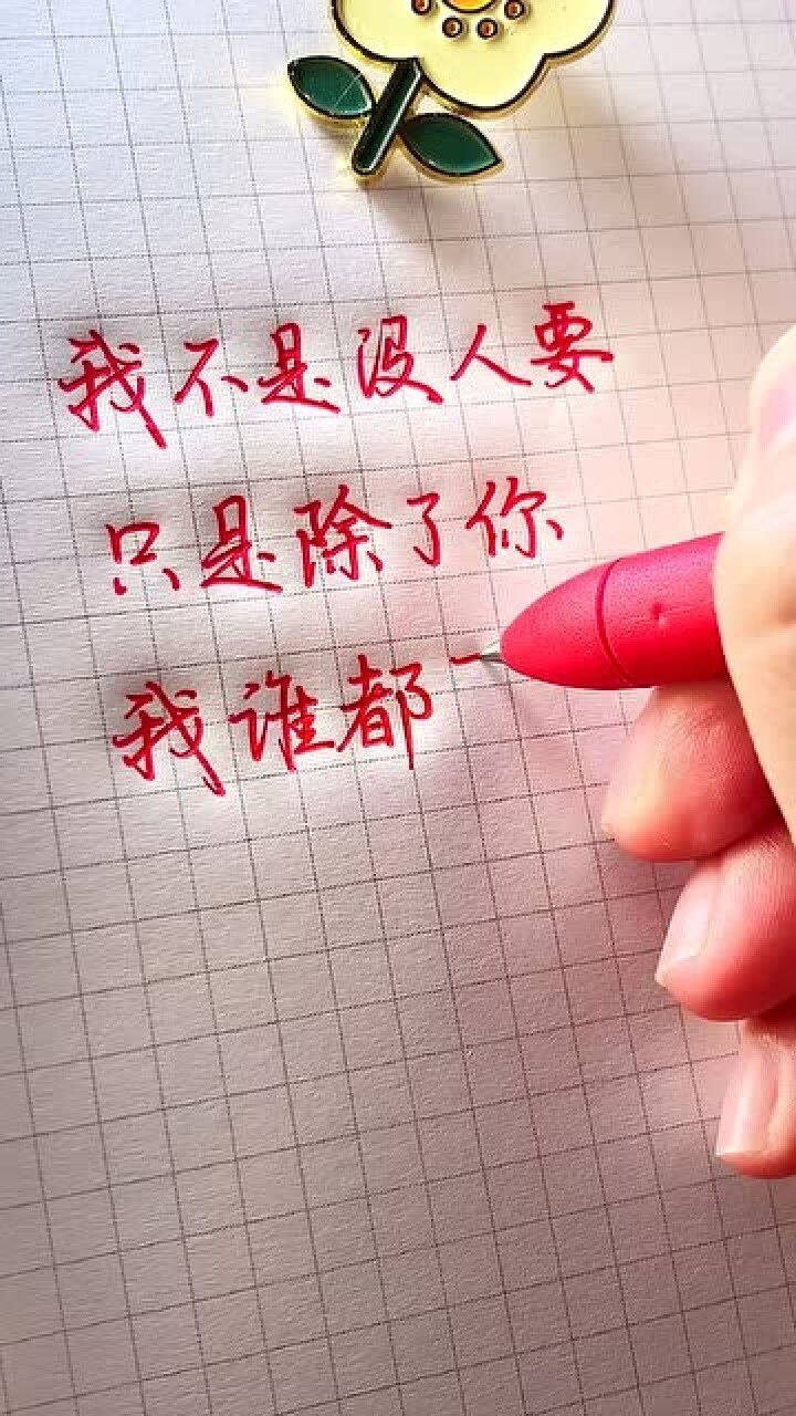 我不是没人要,只是除了你,我谁都不想要.你,懂了吗?