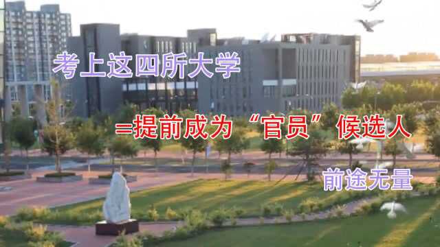 考上这四所大学=提前成为“官员”候选人,前途无量