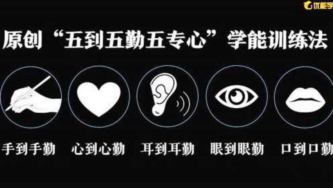 五到五勤五专心学能训练法-注意力训练_腾讯视频