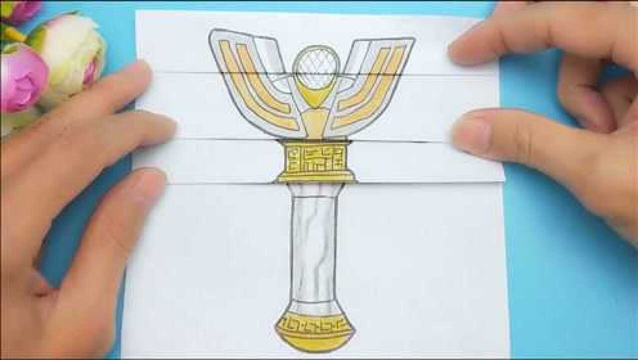 给迪迦奥特曼手绘变身器搞笑卡通画,三次黑化变化,对比下太有趣