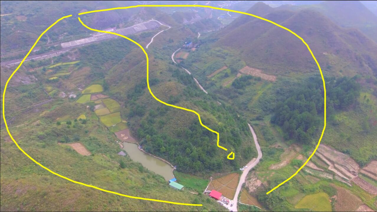 此地巨龙出山,玉带缠腰,有状元的风水宝地!
