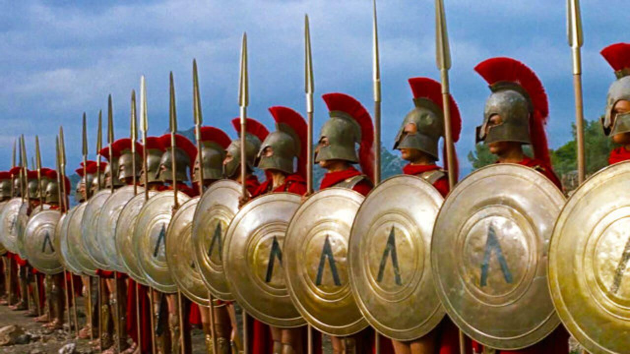 没有特效的斯巴达300勇士同样让你看的热血沸腾战争场面真实惨烈