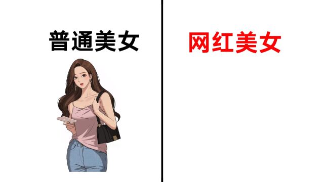 什么是网红美女?画的太形象了!精辟!哈哈