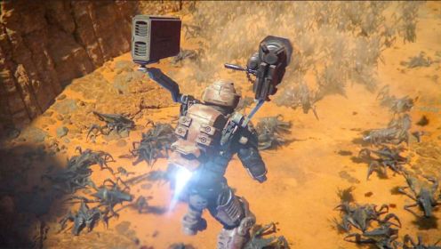 星河战队火星叛国者：灭虫装备全面升级，一打一大片，对轰场面很过瘾