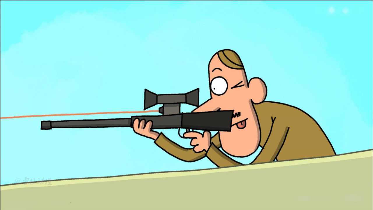 动画版狙击手麦克依然专业过硬从未失手连自己都不放过