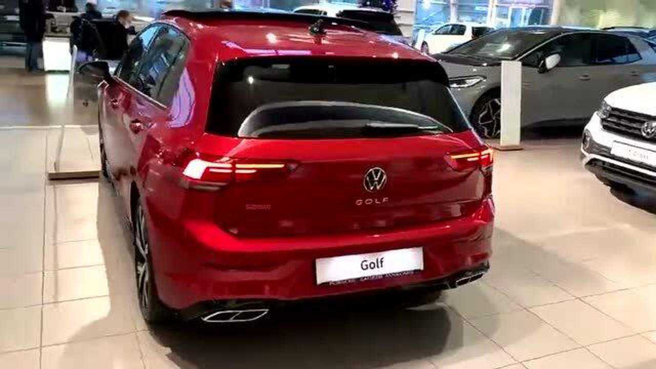 2021款大众高尔夫8rline到店实拍