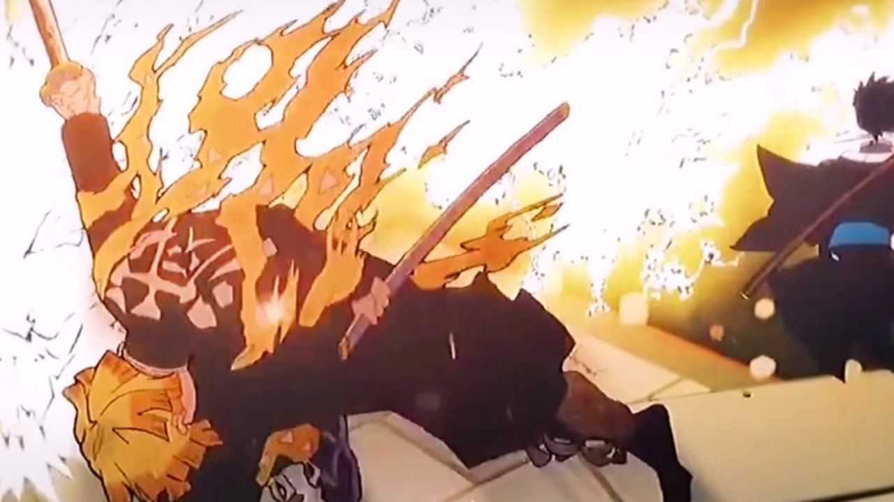 鬼灭之刃:雷之呼吸,七之形,火雷神!