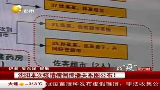 沈阳本次疫情病例传播关系图公布