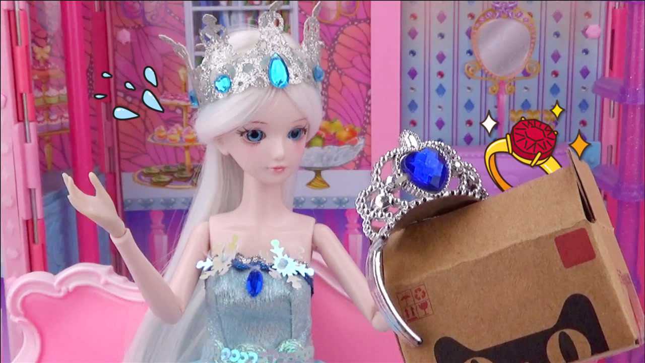 叶罗丽故事 颜爵求婚冰公主,竟用快递邮寄钻石戒指