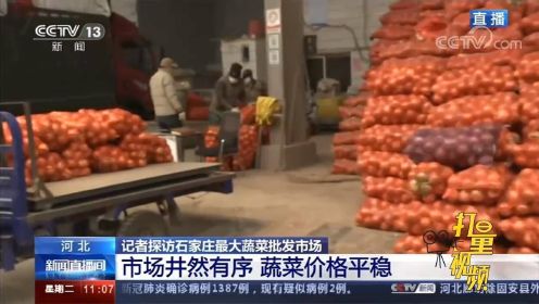 记者探访石家庄最大蔬菜批发市场：井然有序，蔬菜价格平稳