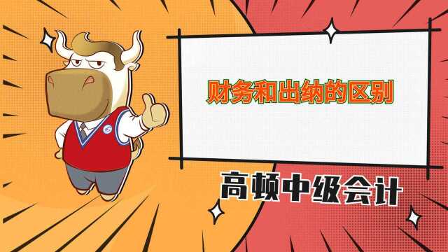 中级会计师之财务和出纳的区别是什么?