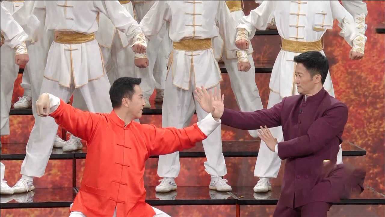 央视春晚20152021武术表演全程高燃中华武术果然博大精深