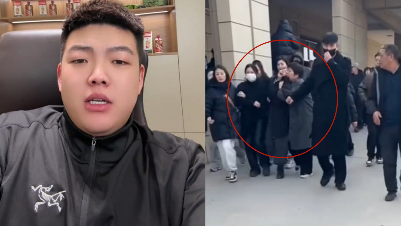 26岁网红王子墨葬礼举行，上万人送行场面太壮观，其妈妈哭的走不成路_腾讯新闻