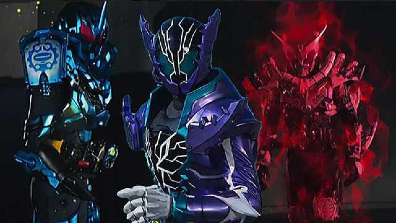 假面骑士恶霸狂霸四阶暴雪格里斯三位骑士最强形态