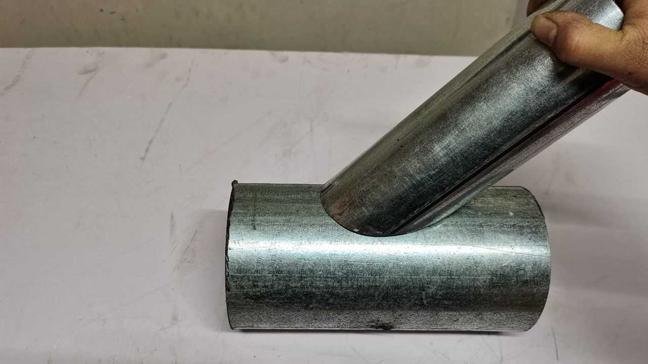 异径圆管斜口对接这种方法你不一定见过真是太实用了