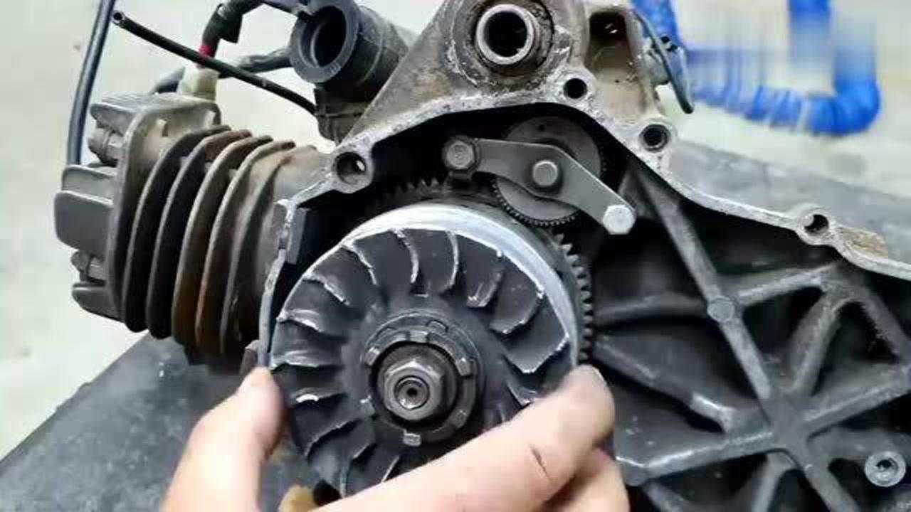 雅马哈发动机不好拆,不是高手别动它!