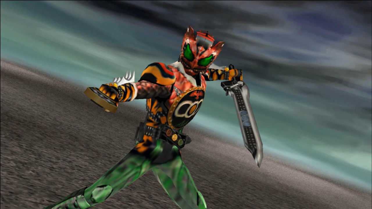 假面骑士异类欧兹vs妖翠兼备鹰虎飞蝗的能力