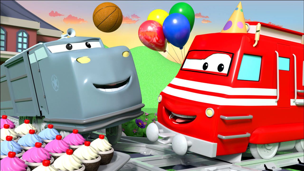 汽车城之火车特洛伊第162集派对火车特洛伊拯救了今晚的派对