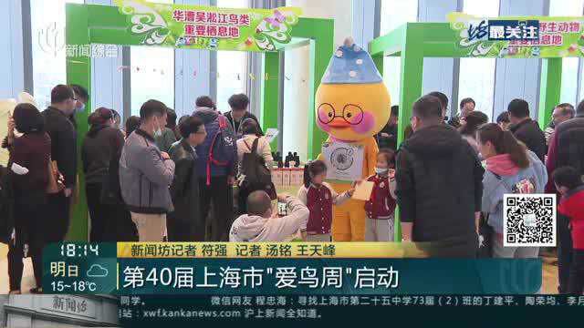 第40届上海市“爱鸟周”启动