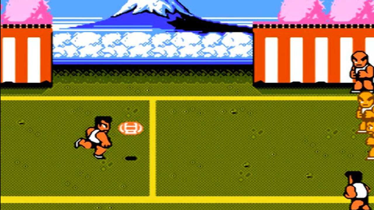 热血躲避球第一关,轻轻松松,哈哈