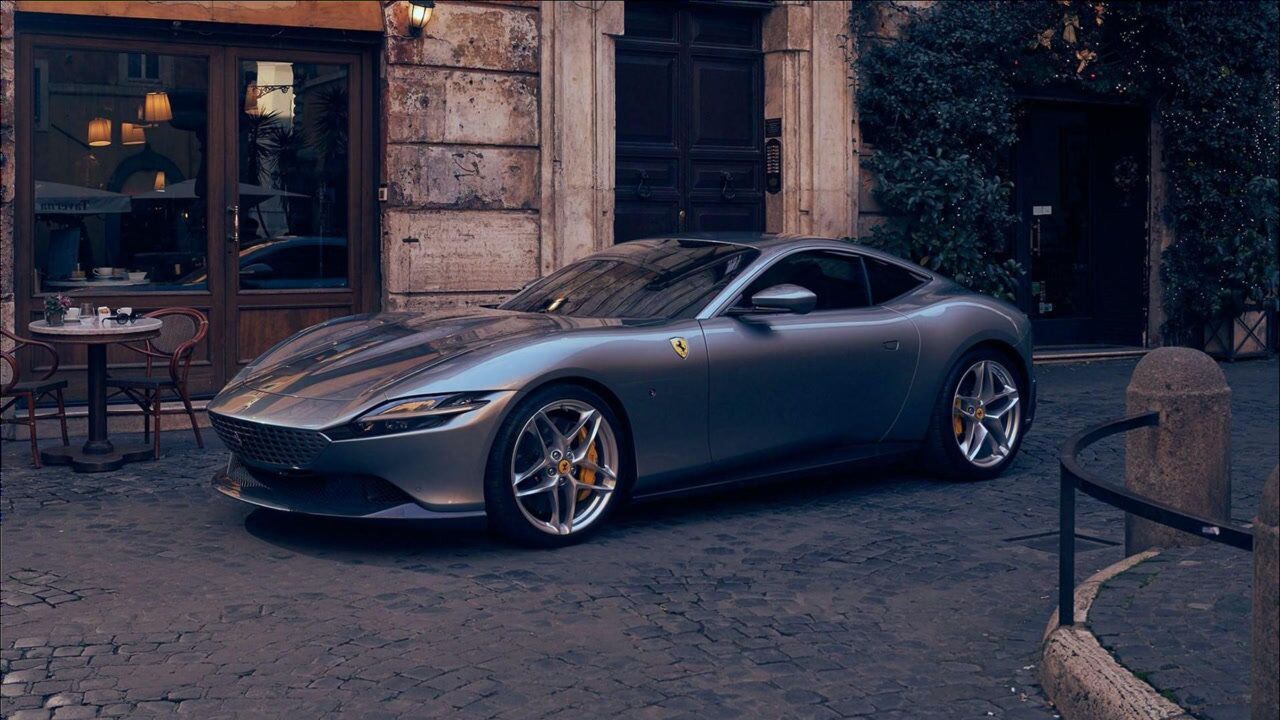 法拉利罗马是优雅,奢华,浪漫的代名词