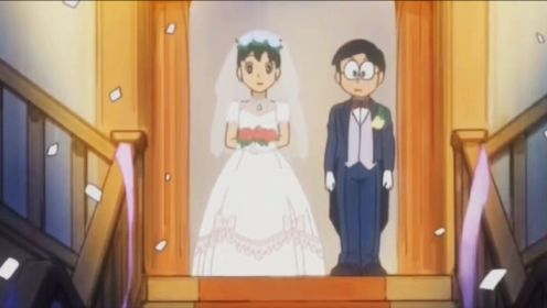 《哆啦A梦》大雄新婚前夜，静香突然悔婚不嫁，这下大雄可急坏了