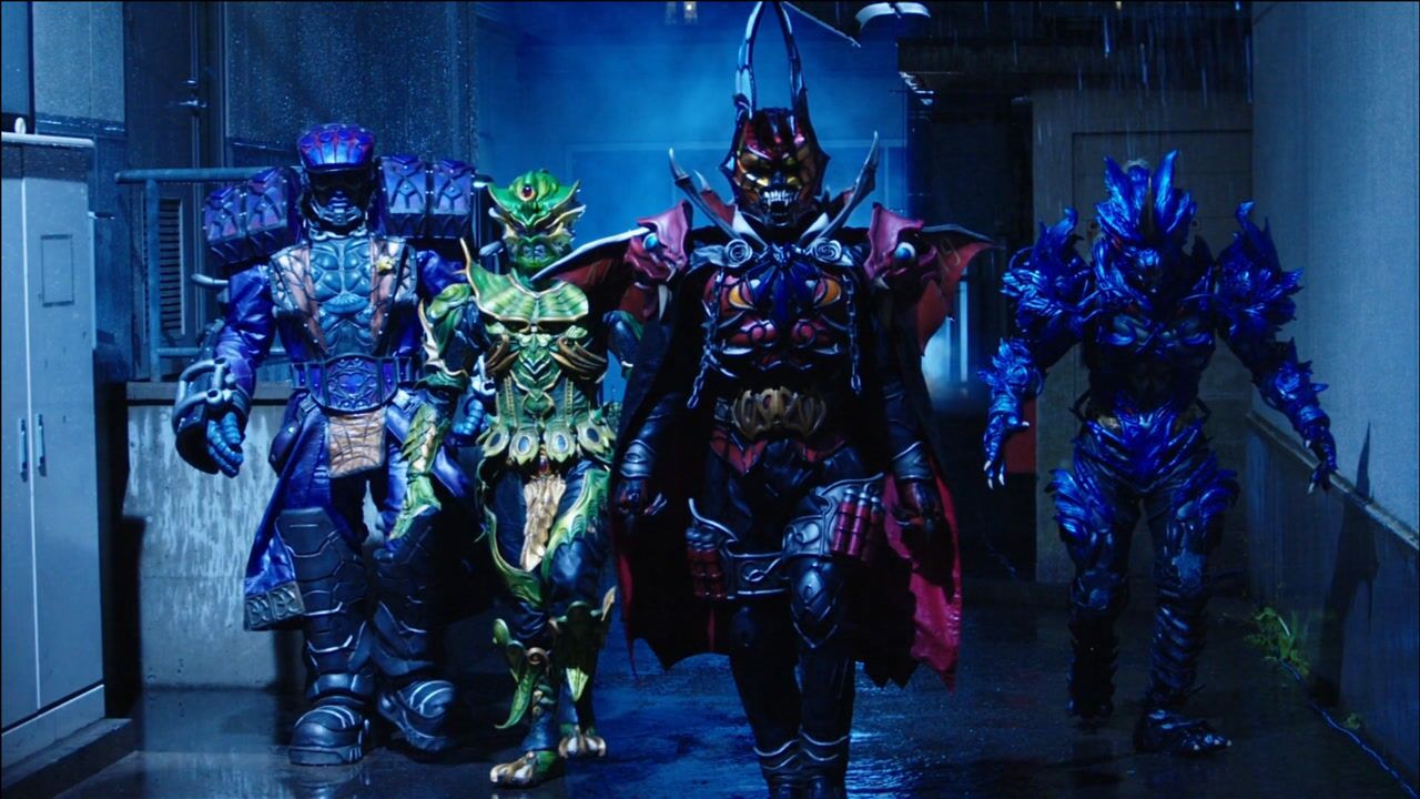 假面骑士时王剧中三十二位异类骑士变身合集(下)_腾讯视频