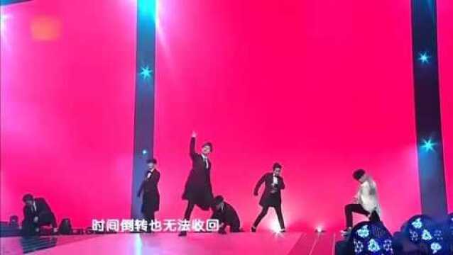 燃爆!EXO绝版《上瘾》舞台现场,黄子韬这空中转体是真绝了!