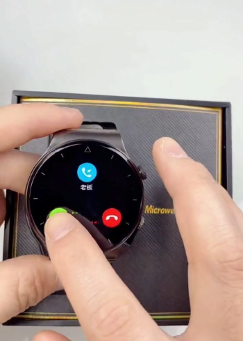 微穿戴智能手表,50种表盘,可电话可付款,这也太帅气了