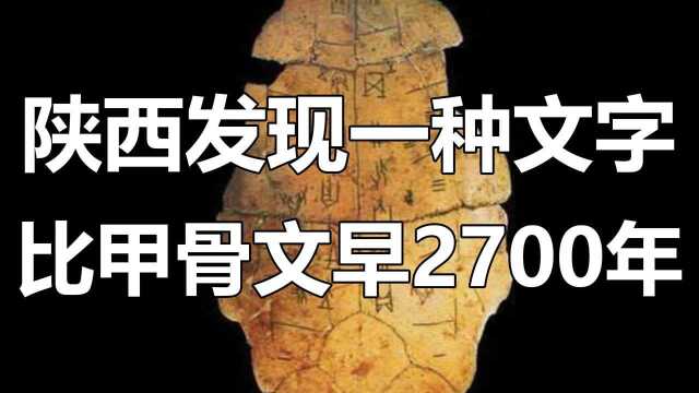 陕西发现一种文字,比甲骨文早2700年:中国有六千年文字史? #“知识抢先知”征稿大赛#