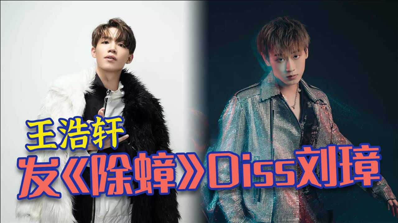 王浩轩发《除蟑》diss刘璋,暗讽抢他人出道位,曾创造营公开道歉