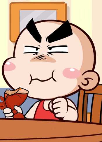 搞笑动画:唐唐小时候吃螃蟹的迷惑行为!