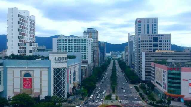 航拍昌原市,韩国第八大城市,我国的县级市可与之一比吗?