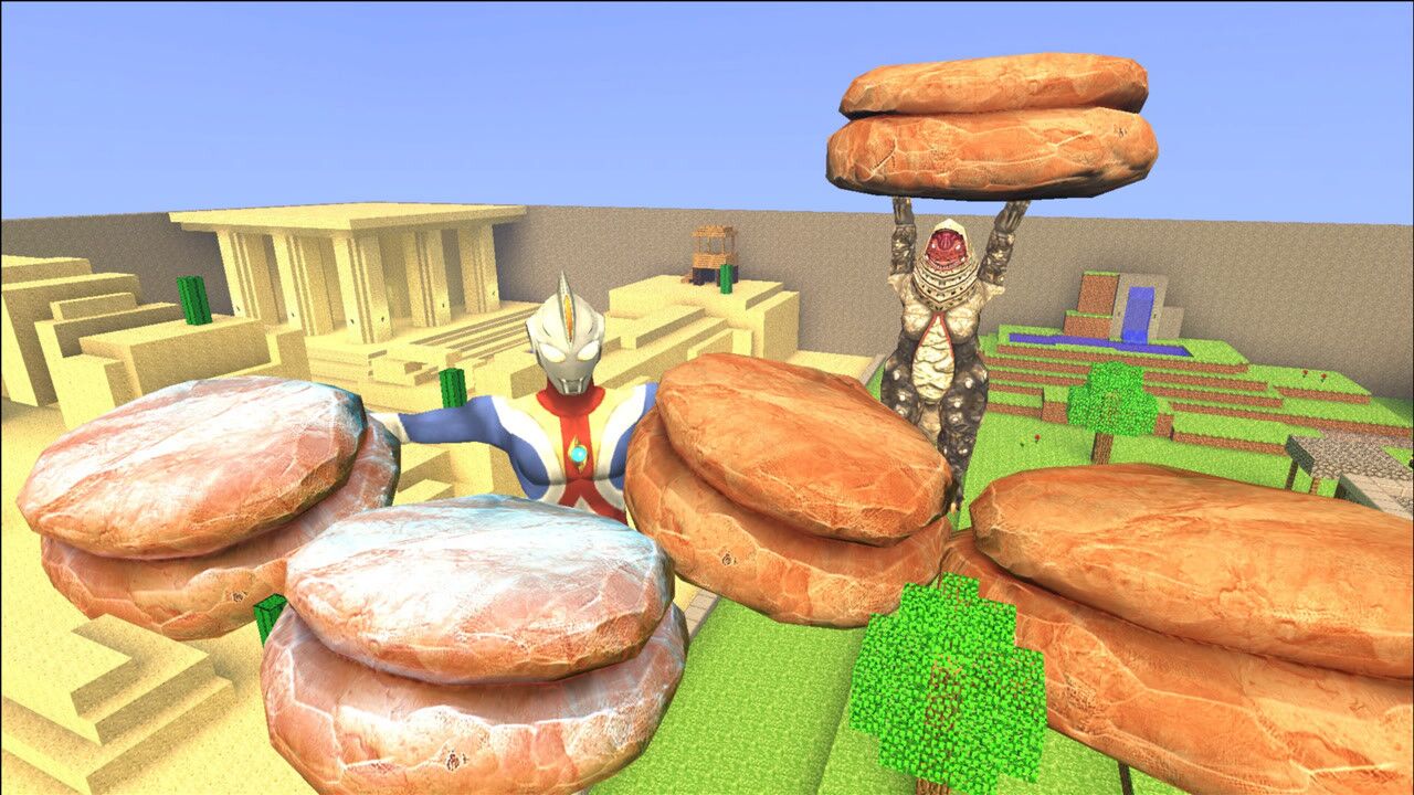 高斯奥特曼被哥尔赞的石头埋住了,怎么办呢?