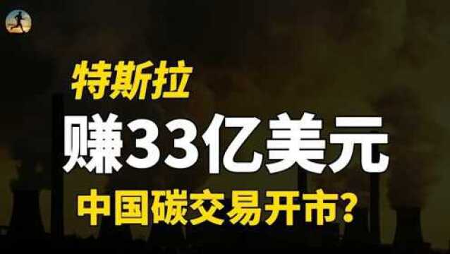 特斯拉卖碳赚33亿美元!全国碳交易市场开市,碳中和碳达峰之路?