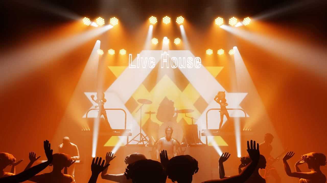 live house 娱乐空间灯光设计案例