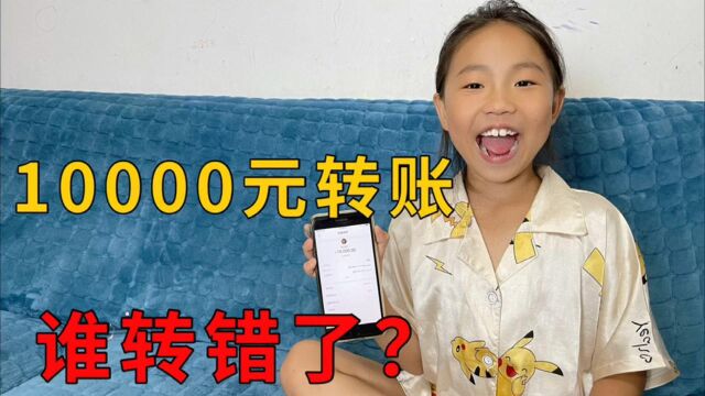 妹妹收到10000元转账,结果是陌生人转错了,这还给失主吗?