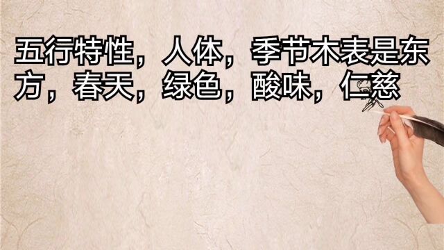 鸣法奇门遁甲基础知识之五行四季表现