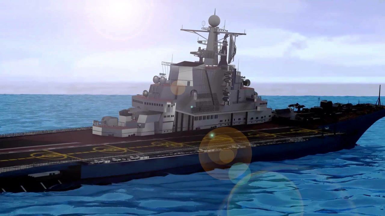 基辅号航空母舰,是世界上第一艘搭载垂直短距起降战斗机的航母!