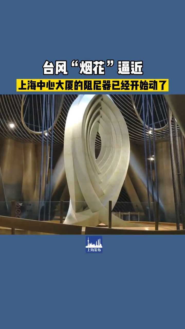上海世贸大厦阻尼器图片