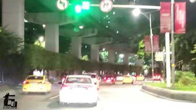 重庆杨家坪—大城市的夜景