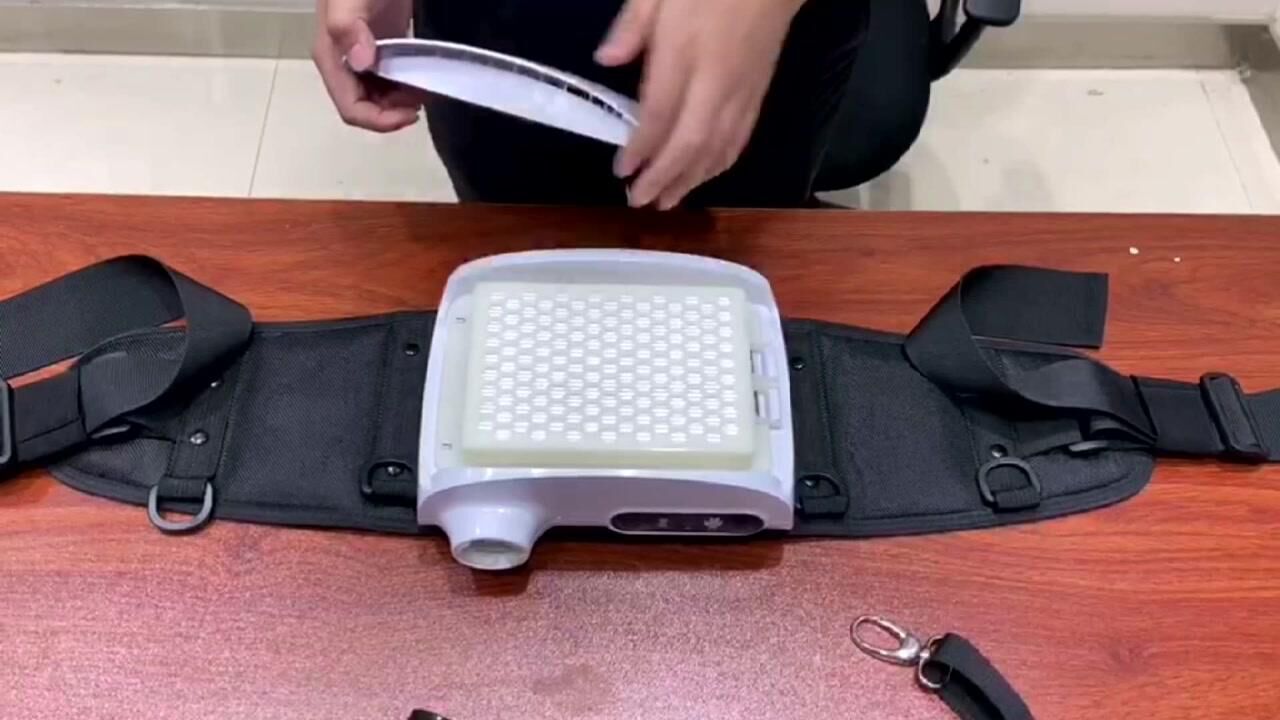 驼人医用正压防护服医用正压防护头罩送风装置使用说明