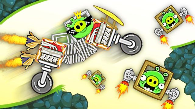 捣蛋猪我的车成精了把我撇下自己玩过山车去了桃子精解说