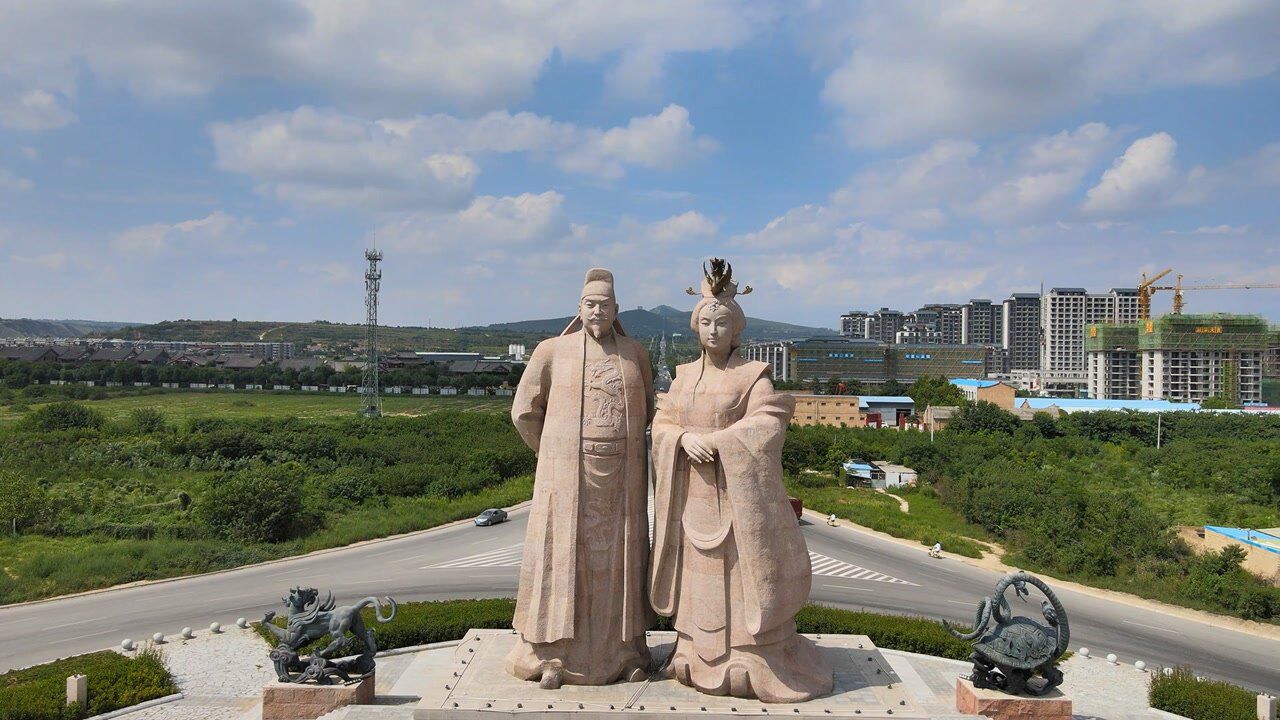 【航拍唐十八陵】唐高宗李治和女皇武则天之乾陵(上)_高清1080P在线观看平台_腾讯视频