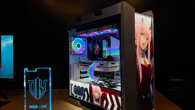 华硕白色ROG全家桶,R9 5900X+RTX3080国家队02主题