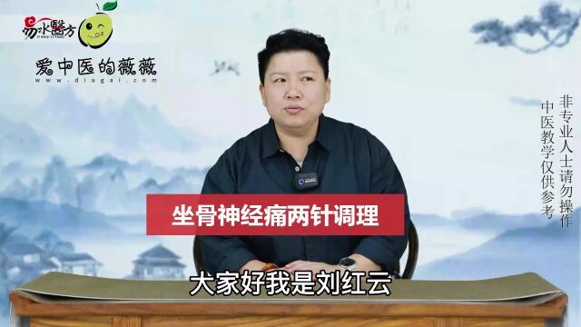 刘红云【董氏奇穴:腰腿不好,坐骨神经痛,教你一个疼痛开关