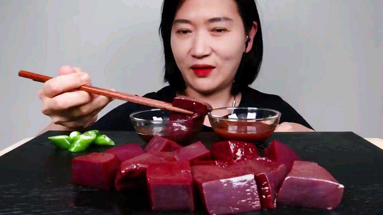 生吃系列,生吃刺身牛肝_腾讯视频