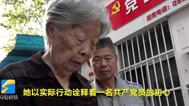 潍坊八旬老党员当起了老旧小区“物业管家” 服务10年分文不取